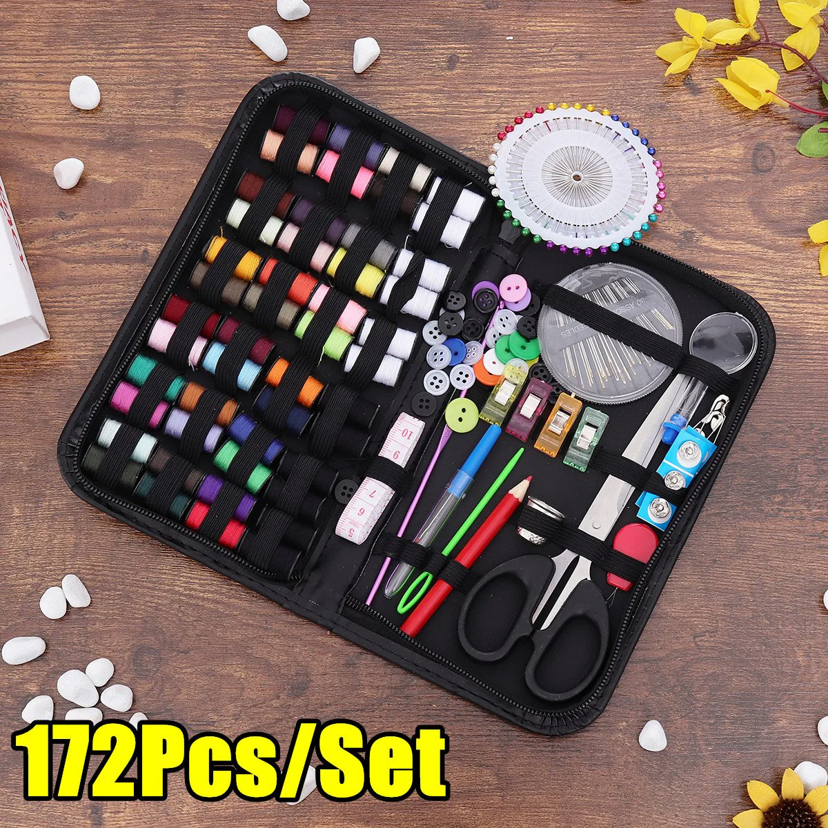 172PCs Home Travel & Sewing Kit (4311) - Image 2