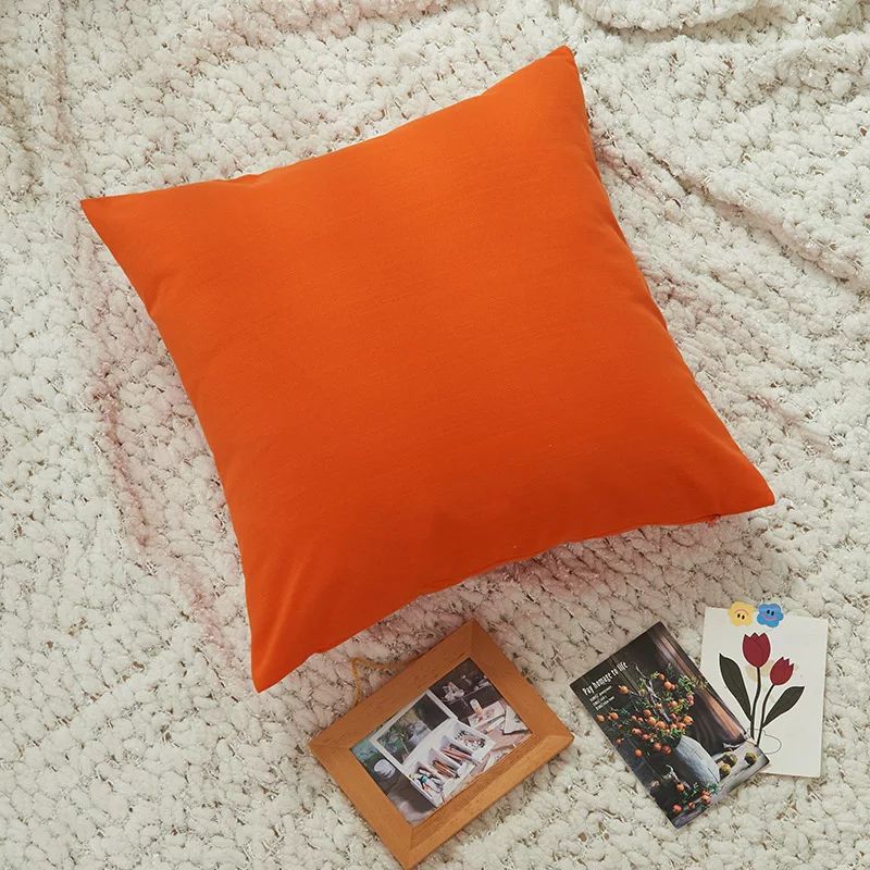 4 PCs Digital Printed Cotton Cushions-Slush Check - Image 2
