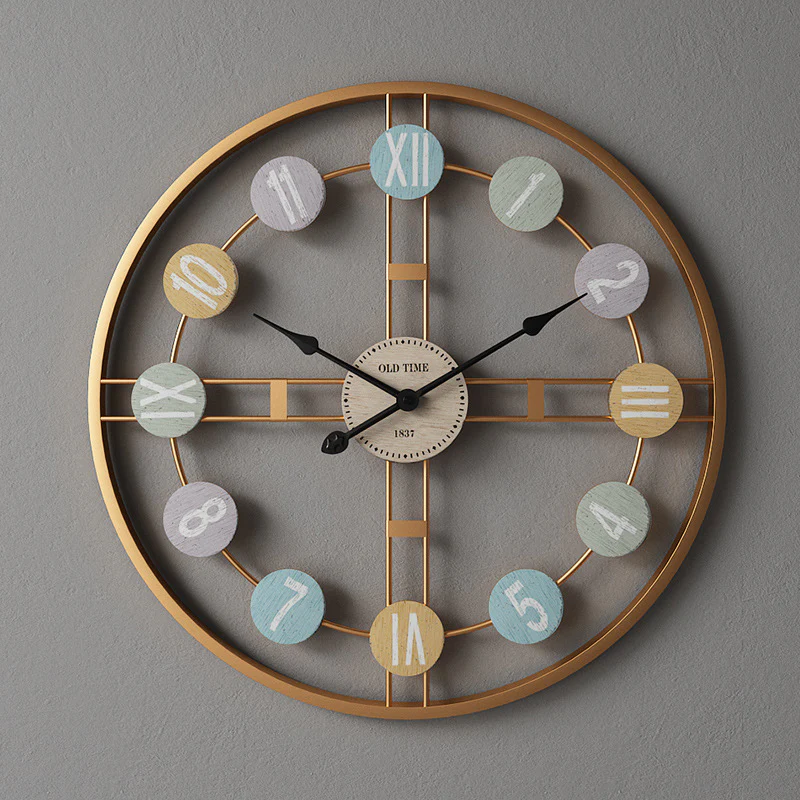 40CM Metal Wall Clock-SA2405-209 - Image 3