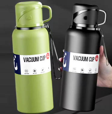 Double Wall Insulated Thermos(SA2408-164)-White - Image 2