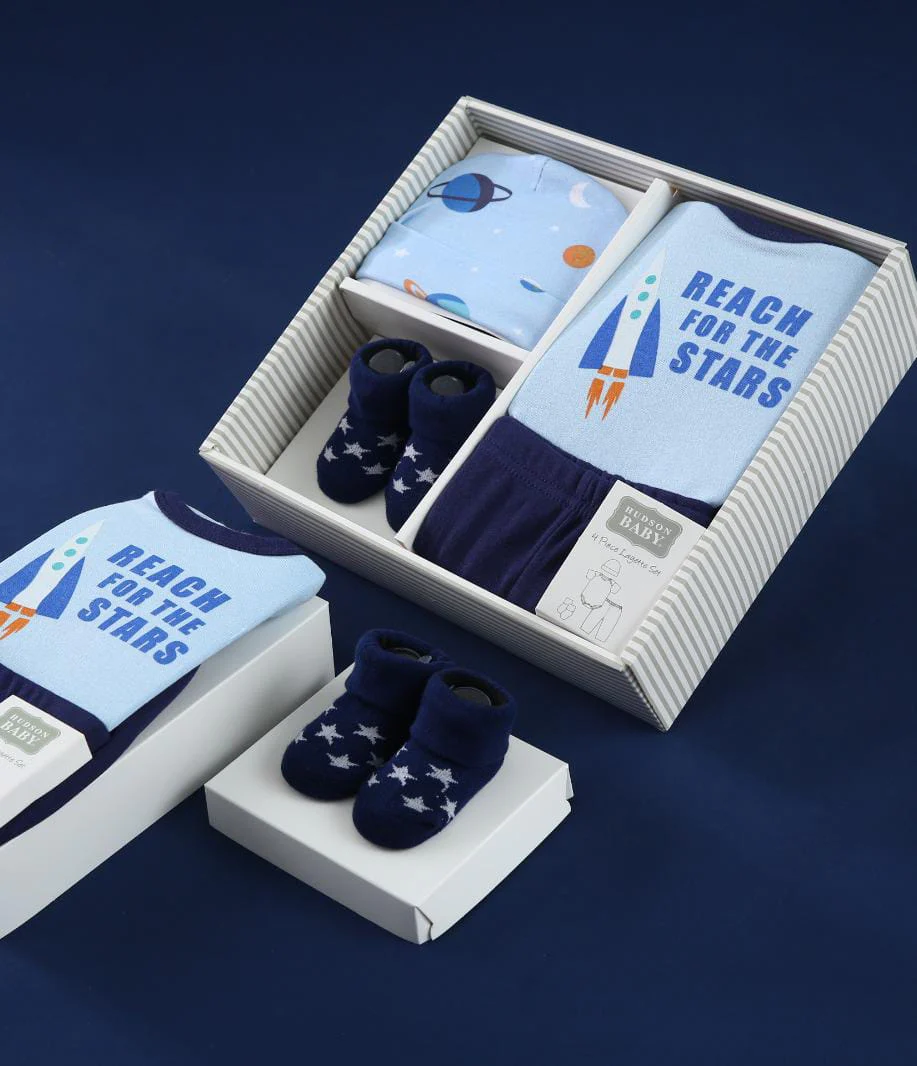 Elegant Kids 4Pcs Baby Gift Set-SA2408-174(Mars) - Image 3