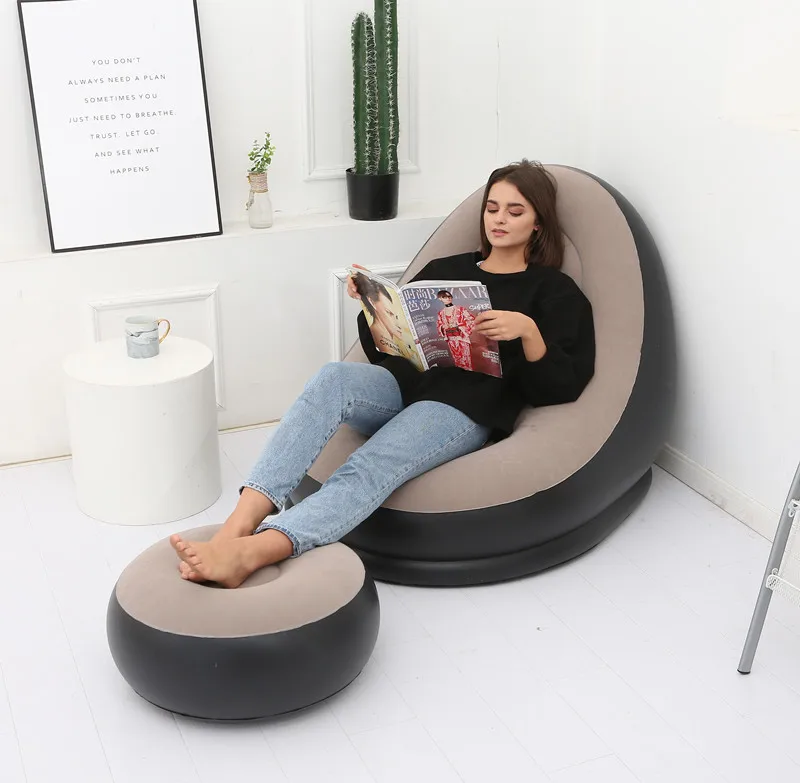 Inflatable Sofa With Foot Rest-SA2411-68 - Image 13