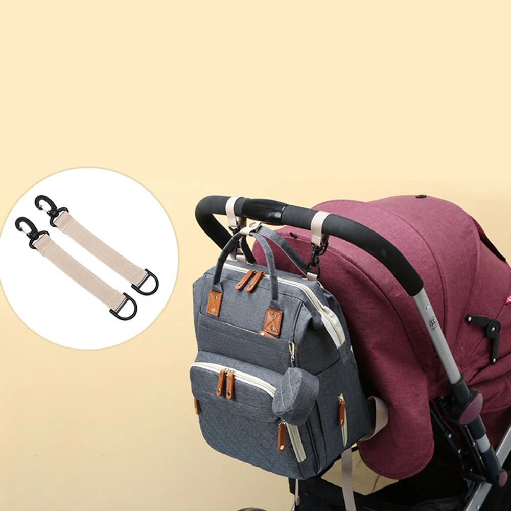 Large Diaper Backpack-SA2408-274(Grey) - Image 3