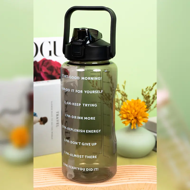 Motivational Water Bottle With Time Labeling(SA2408-221) - Image 9