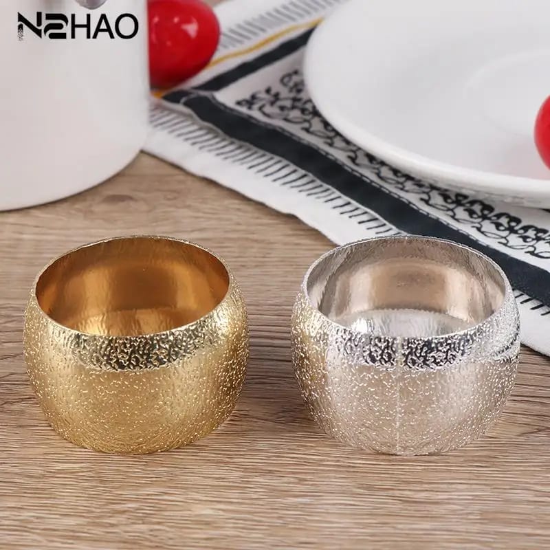 Napkin Holder Rings-Golden Rings - Image 11