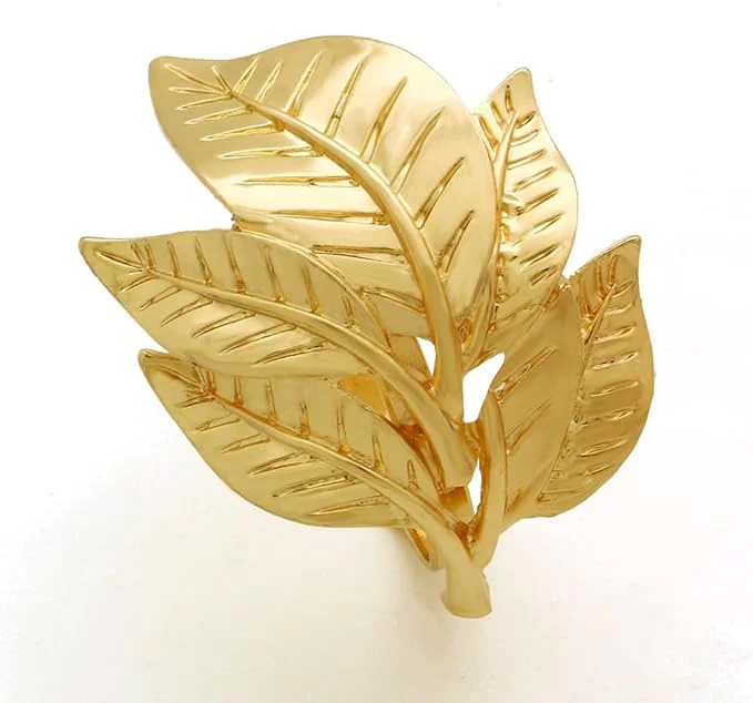 Napkin Holder Rings-Multi Patels(Gold) - Image 4