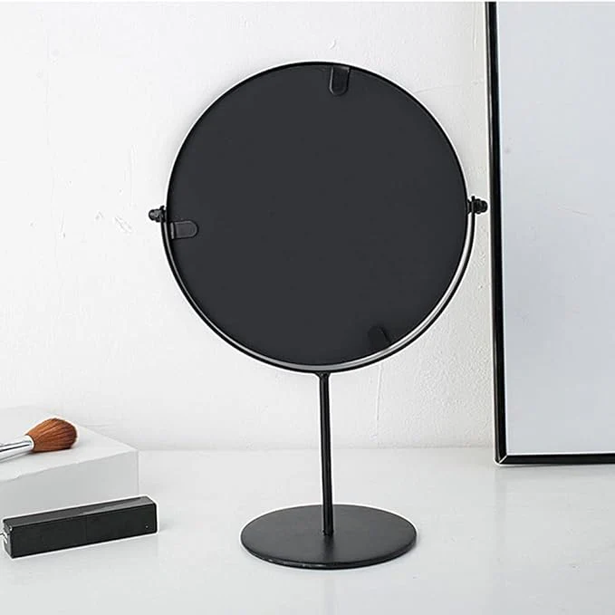 Rotatable Black Vanity Mirror-(5508)Round(SA2405-160) - Image 9
