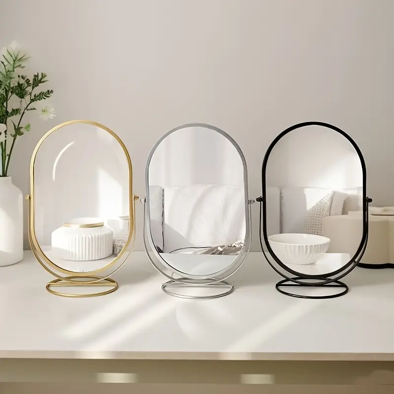 Rotatable Desktop Vanity Mirror