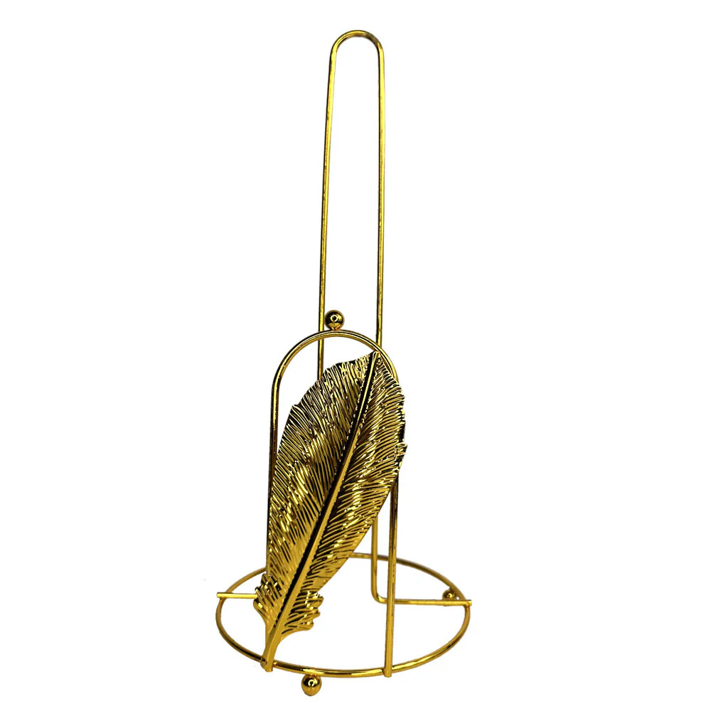 Stainless Steel Tissue Roll Holder-Feathers - Image 5